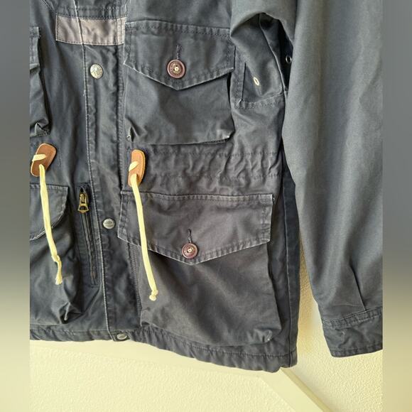 Garbstore Of London Navy Mountain Providence Parka Size Men’s Small - Picture 5 of 14